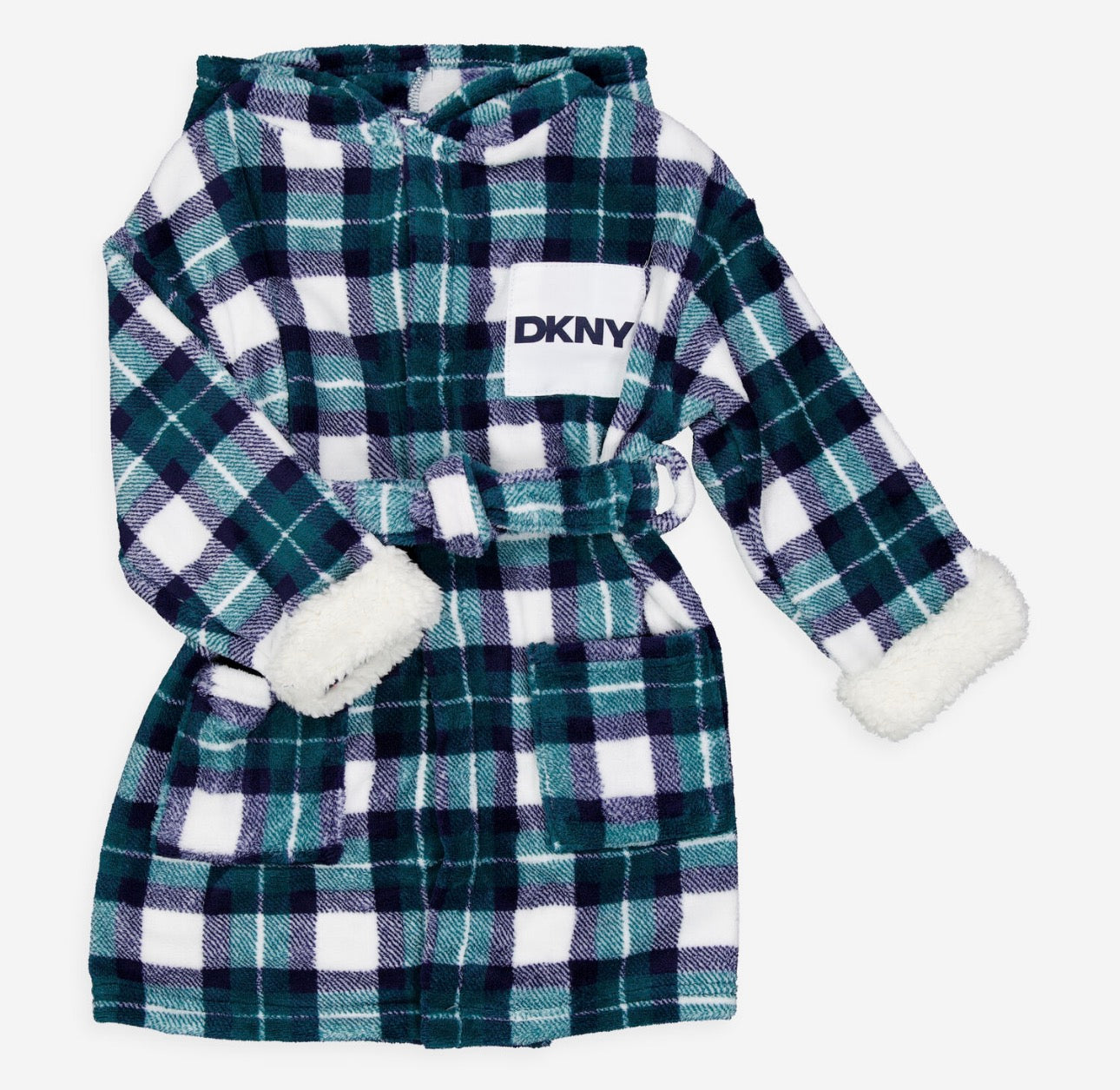 Peignoir à capuche DKNY